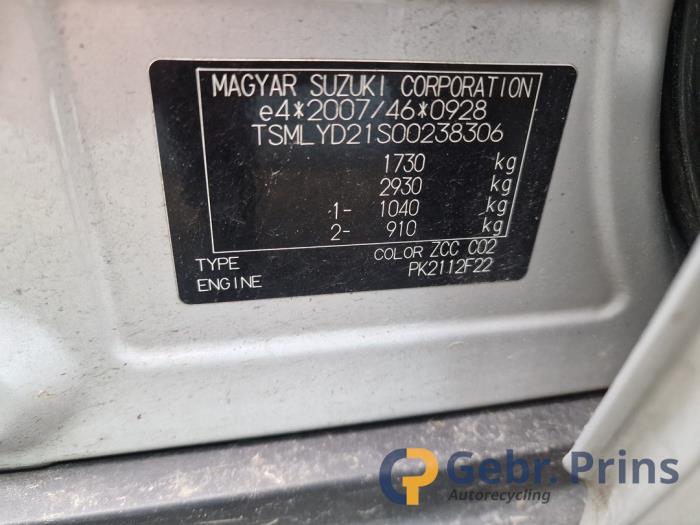 Suzuki Vitara 1.6 16V VVT Sloopvoertuig (2016, Grijs)