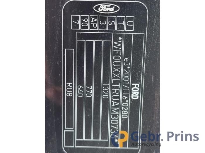 Ford Ka II 1.2 Sloopvoertuig (2011, Zwart)