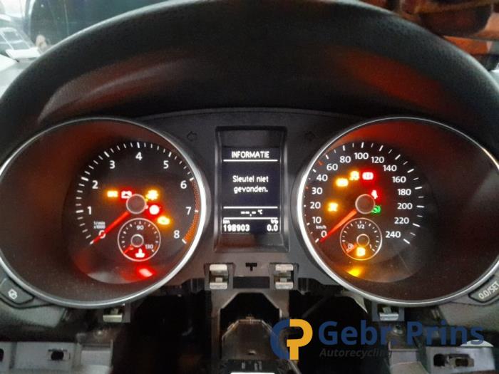 Volkswagen Golf VI 1.2 TSI BlueMotion Sloopvoertuig (2012, Blauw)