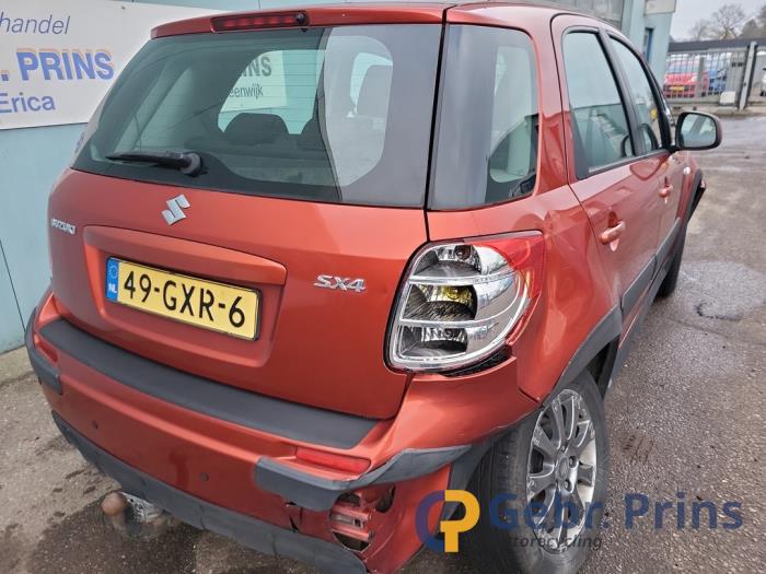 Suzuki SX4 1.6 16V VVT Comfort,Exclusive Autom. Sloopvoertuig (2008, Oranje)