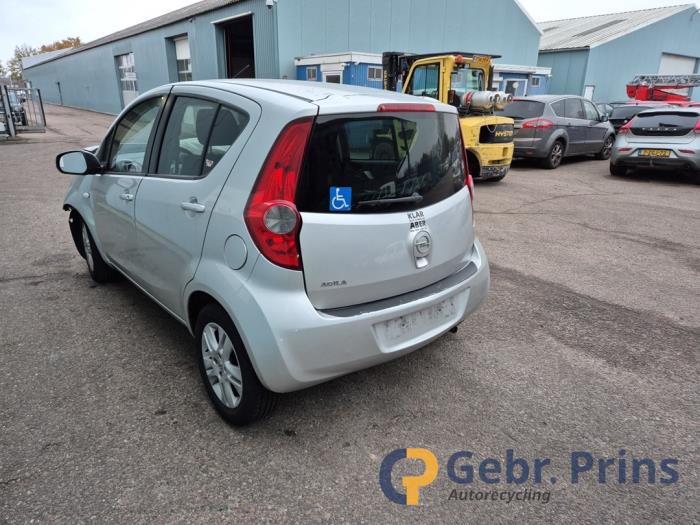 Opel Agila 1.2 16V Sloopvoertuig (2011, Grijs)