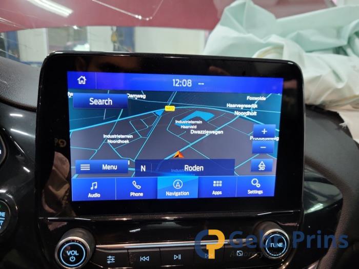 Ford Fiesta 7 1.0 EcoBoost 12V 100 Sloopvoertuig (2019, Rood)