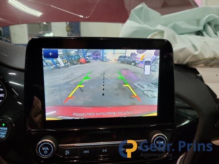 Ford Fiesta 7 1.0 EcoBoost 12V 100 Sloopvoertuig (2019, Rood)