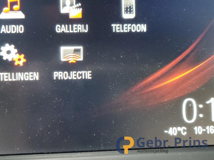 Opel Astra K 1.0 Turbo 12V Sloopvoertuig (2016, Wit)