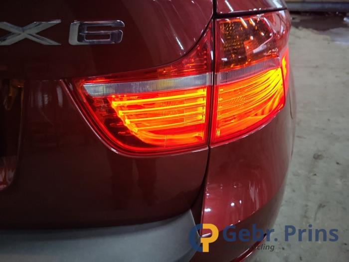 BMW X6 xDrive35i 3.0 24V Sloopvoertuig (2009, Rood)