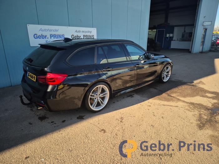 BMW 3 serie Touring 330d 3.0 24V Sloopvoertuig (2013, Zwart)