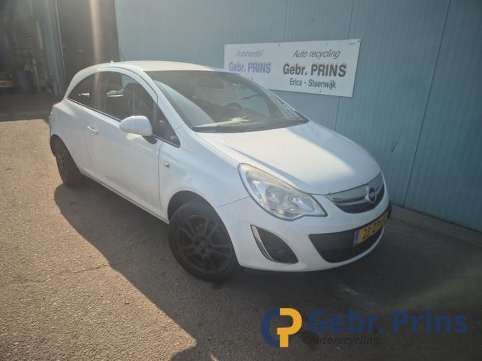Opel Corsa D 1.2 16V LPG Sloopvoertuig (2013, Wit)