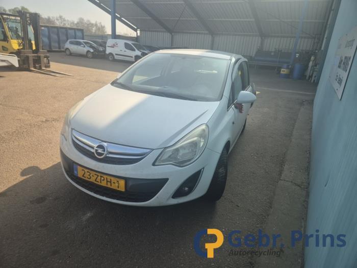 Opel Corsa D 1.2 16V LPG Sloopvoertuig (2013, Wit)