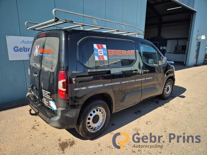 Citroen Berlingo 1.6 BlueHDI 75 Sloopvoertuig (2020, Zwart)