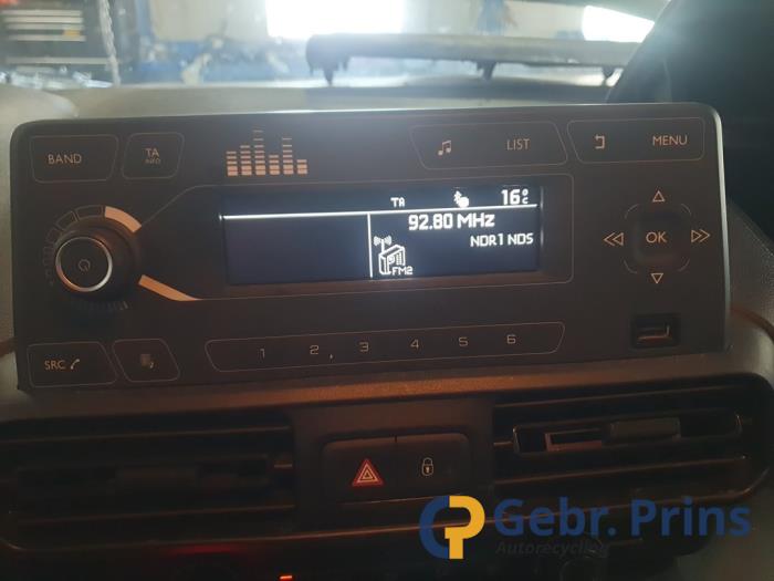 Citroen Berlingo 1.6 BlueHDI 75 Sloopvoertuig (2020, Zwart)