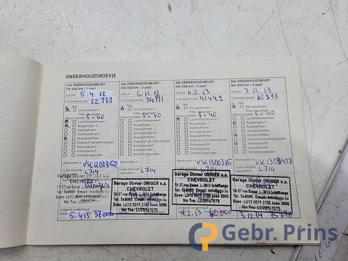 Chevrolet Aveo 1.4 16V LS Sloopvoertuig (2011, Grijs)