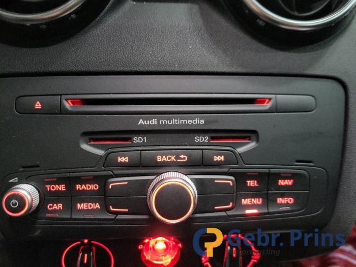 Audi A1 Sportback 1.2 TFSI Sloopvoertuig (2013, Zwart)