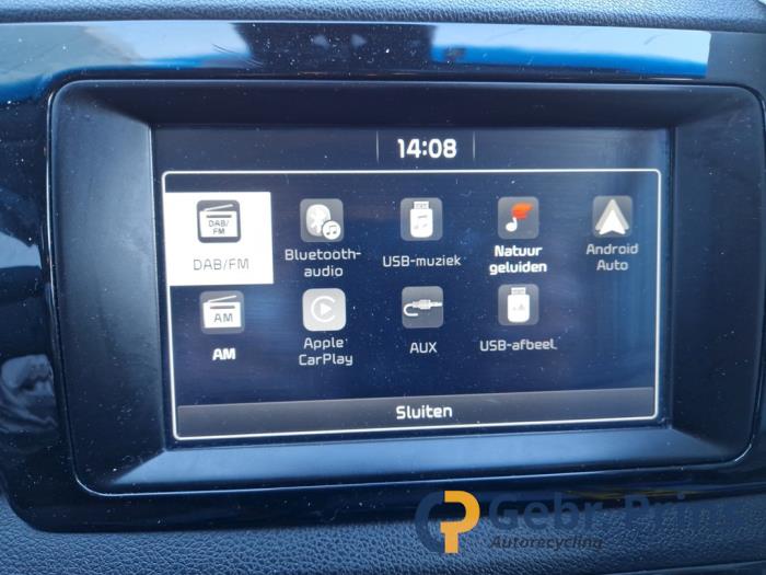 Kia Niro I 1.6 GDI Hybrid Sloopvoertuig (2017, Zwart)