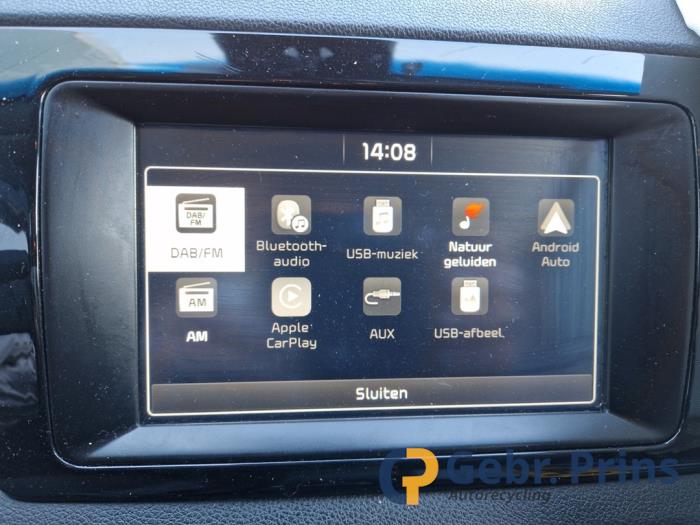 Kia Niro I 1.6 GDI Hybrid Sloopvoertuig (2017, Zwart)