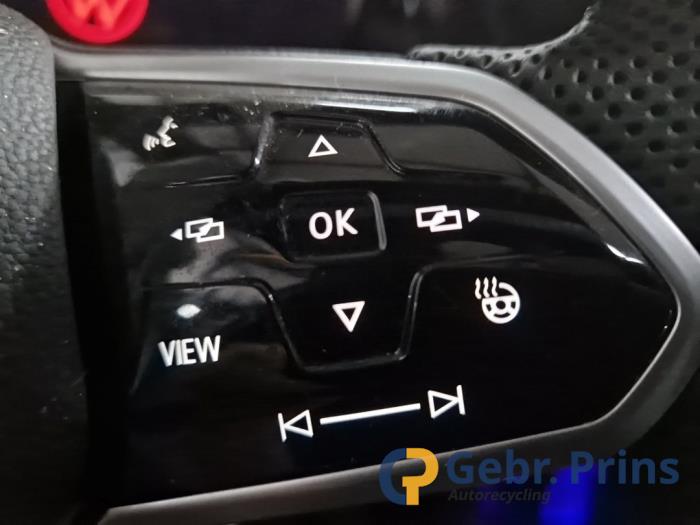 Volkswagen Golf VIII 2.0 GTI 16V Sloopvoertuig (2020, Zwart)