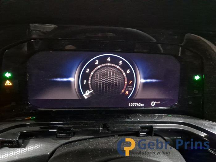 Volkswagen Golf VIII 2.0 GTI 16V Sloopvoertuig (2020, Zwart)