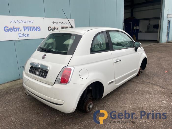 Fiat 500 1.2 Sloopvoertuig (2008, Wit)