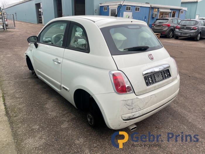 Fiat 500 1.2 Sloopvoertuig (2008, Wit)
