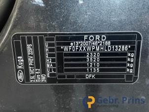 Ford Kuga III 2.5 PHEV 16V Sloopvoertuig (2020, Grijs)