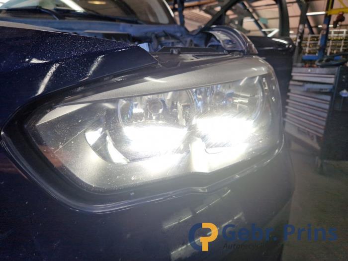BMW 1 serie 118d 2.0 16V Sloopvoertuig (2017, Metallic, Blauw)