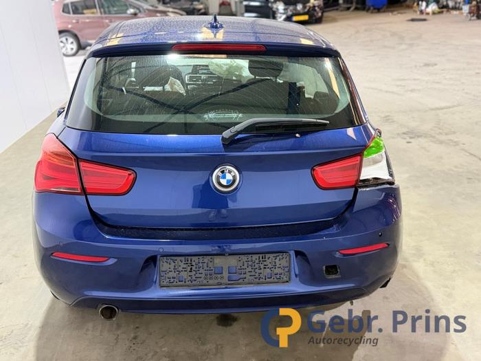 BMW 1 serie 118d 2.0 16V Sloopvoertuig (2017, Metallic, Blauw)