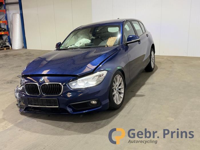 BMW 1 serie 118d 2.0 16V Sloopvoertuig (2017, Metallic, Blauw)