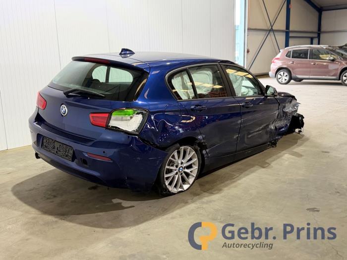 BMW 1 serie 118d 2.0 16V Sloopvoertuig (2017, Metallic, Blauw)