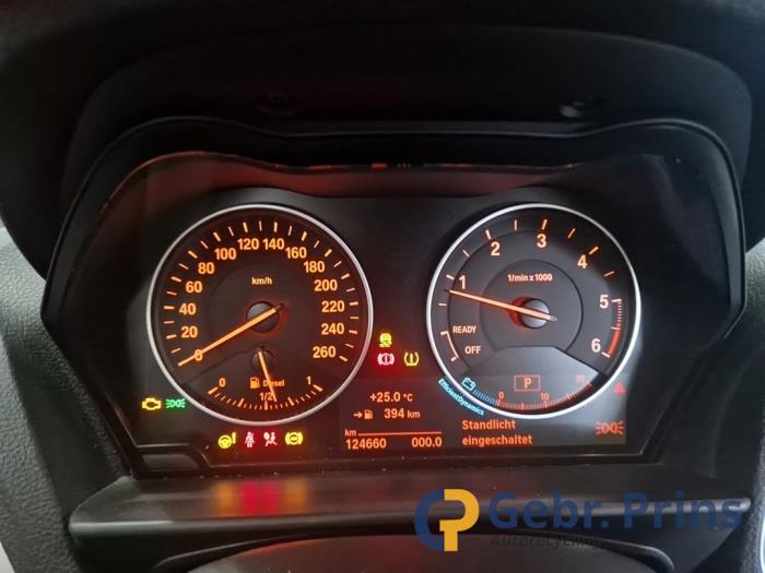 BMW 1 serie 118d 2.0 16V Sloopvoertuig (2017, Metallic, Blauw)