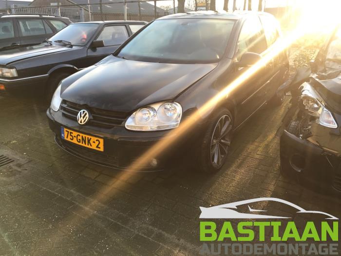Volkswagen Golf V 2.0 TDI 16V Sloopvoertuig (2007, Zwart)
