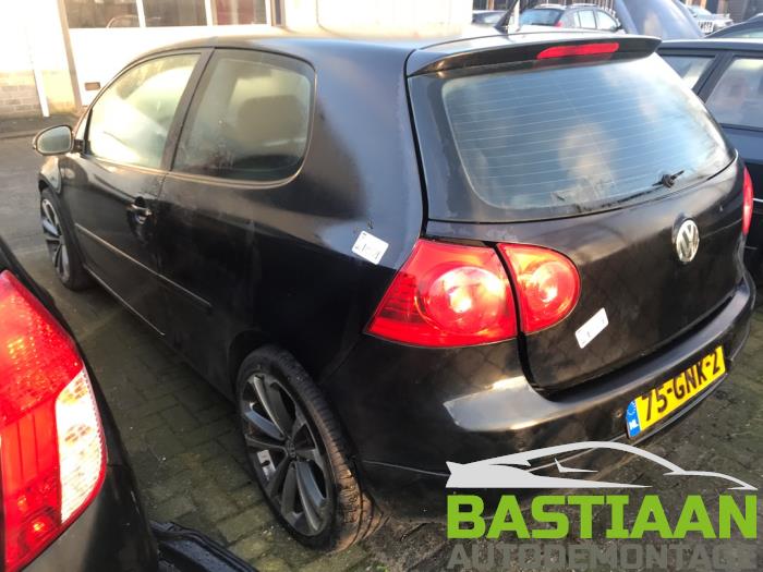 Volkswagen Golf V 2.0 TDI 16V Sloopvoertuig (2007, Zwart)