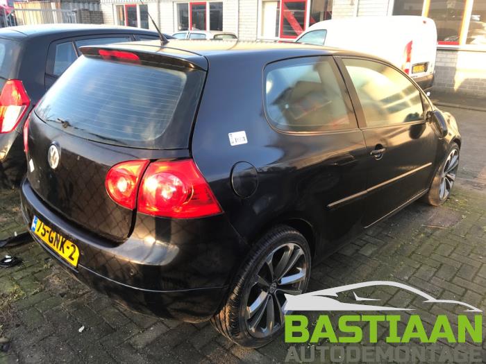 Volkswagen Golf V 2.0 TDI 16V Sloopvoertuig (2007, Zwart)