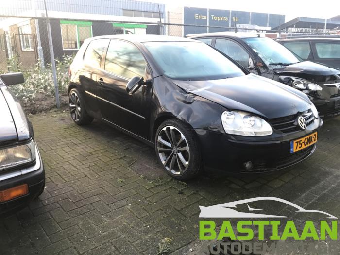 Volkswagen Golf V 2.0 TDI 16V Sloopvoertuig (2007, Zwart)