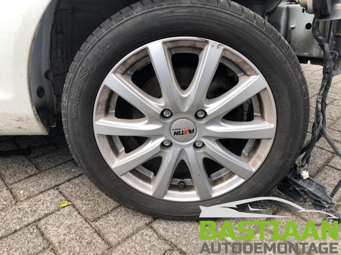 Ford Fiesta 6 1.6 16V PowerShift Sloopvoertuig (2013, Wit)