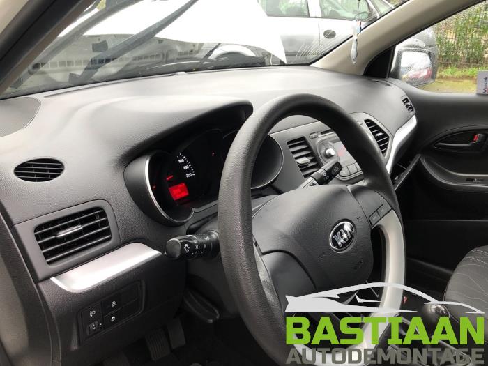 Kia Picanto 1.0 12V Sloopvoertuig (2015, Wit)