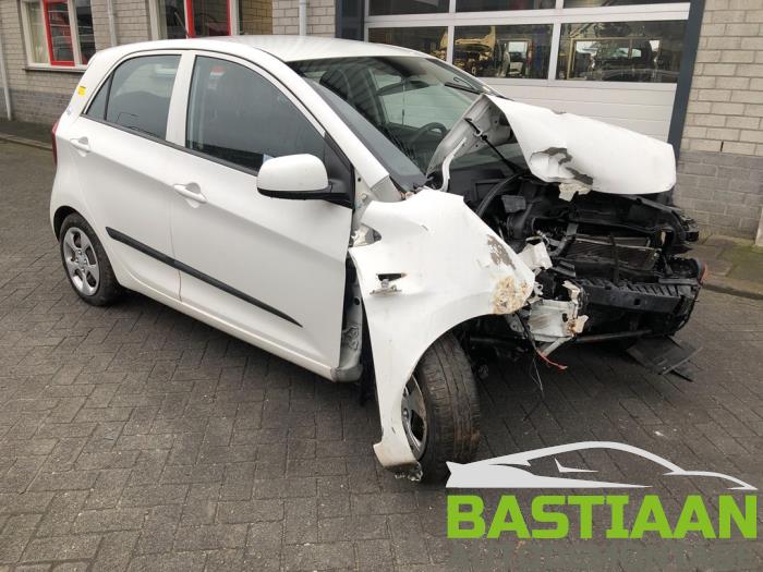Kia Picanto 1.0 12V Sloopvoertuig (2015, Wit)