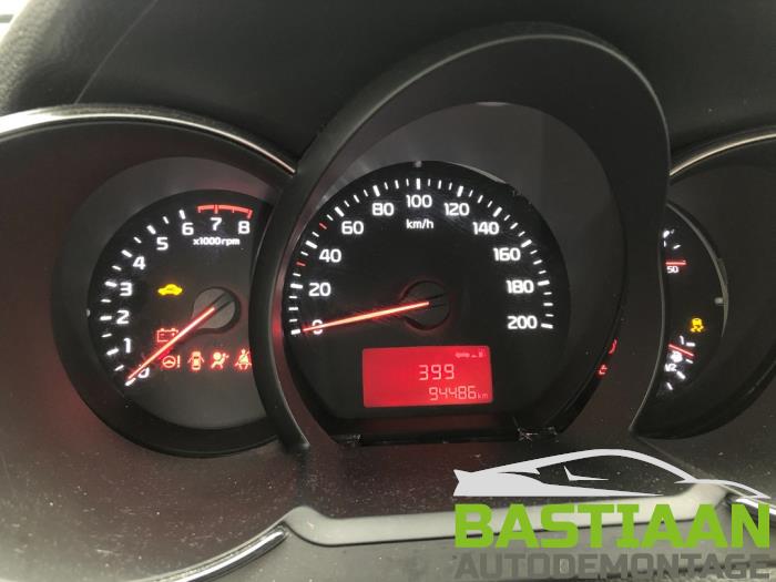 Kia Picanto 1.0 12V Sloopvoertuig (2015, Wit)