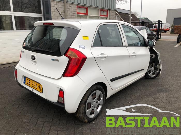 Kia Picanto 1.0 12V Sloopvoertuig (2015, Wit)