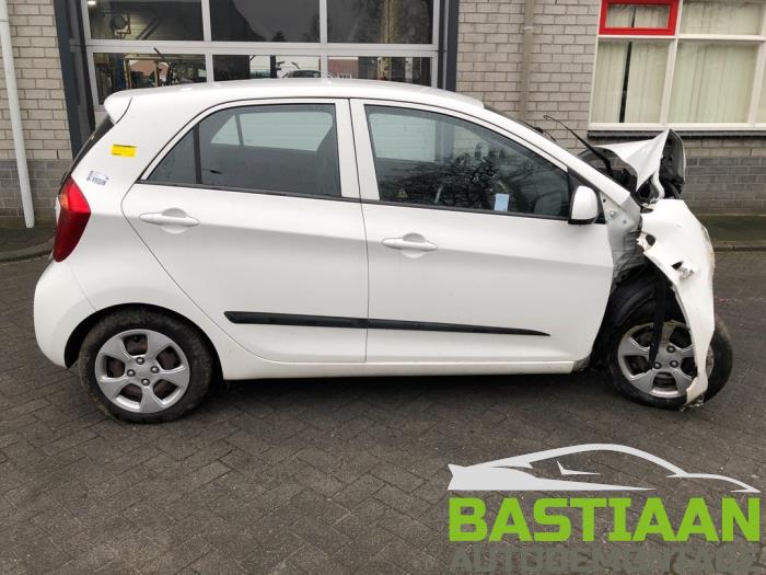 Kia Picanto 1.0 12V Sloopvoertuig (2015, Wit)