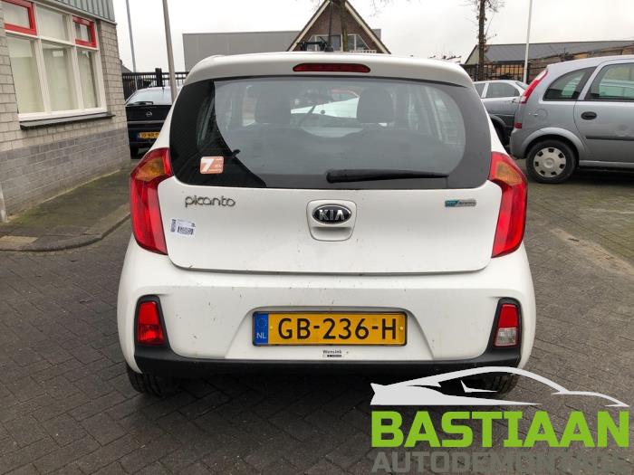 Kia Picanto 1.0 12V Sloopvoertuig (2015, Wit)