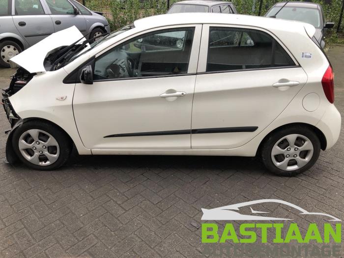 Kia Picanto 1.0 12V Sloopvoertuig (2015, Wit)