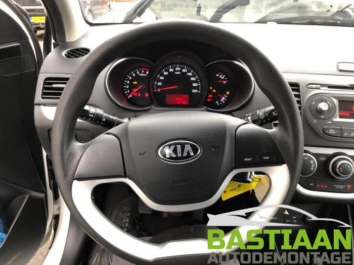 Kia Picanto 1.0 12V Sloopvoertuig (2015, Wit)