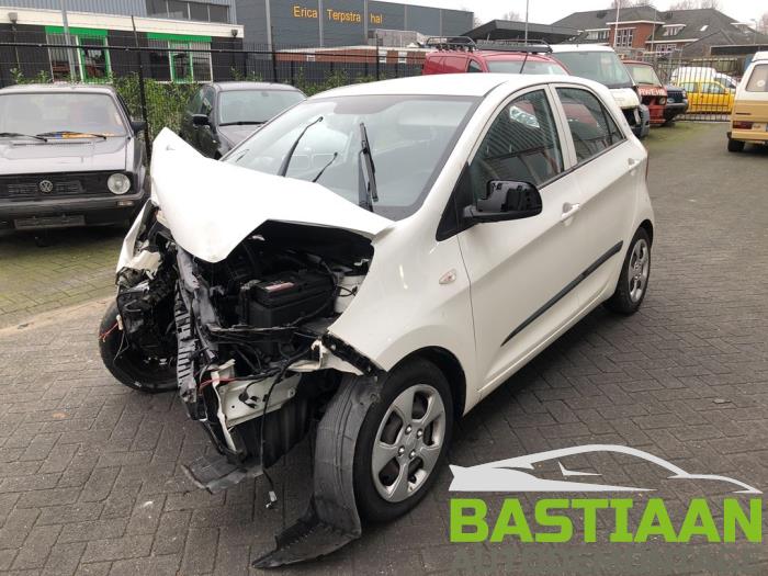 Kia Picanto 1.0 12V Sloopvoertuig (2015, Wit)