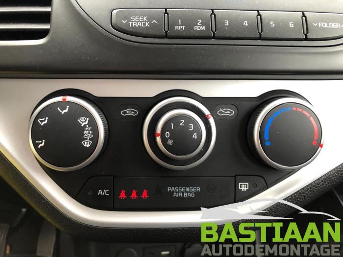 Kia Picanto 1.0 12V Sloopvoertuig (2015, Wit)