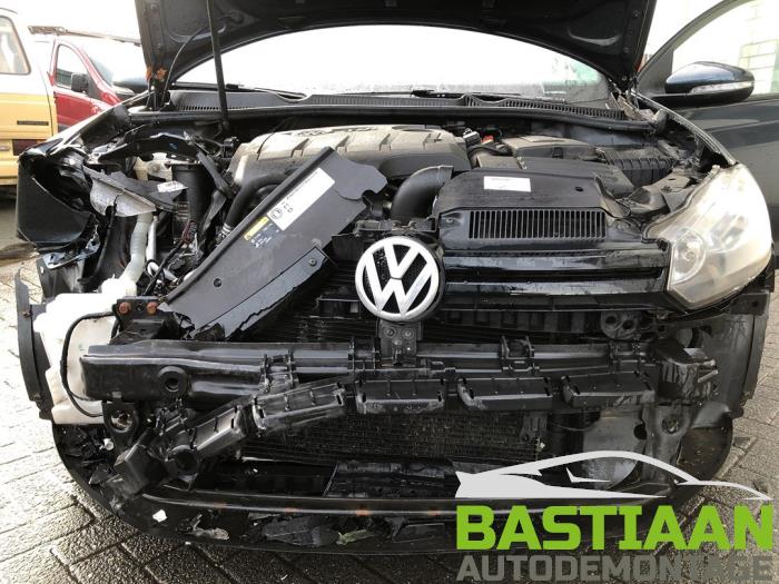 Volkswagen Golf VI 1.6 TDI 16V Sloopvoertuig (2012, Blauw)