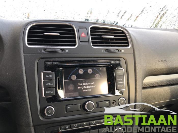 Volkswagen Golf VI 1.6 TDI 16V Sloopvoertuig (2012, Blauw)