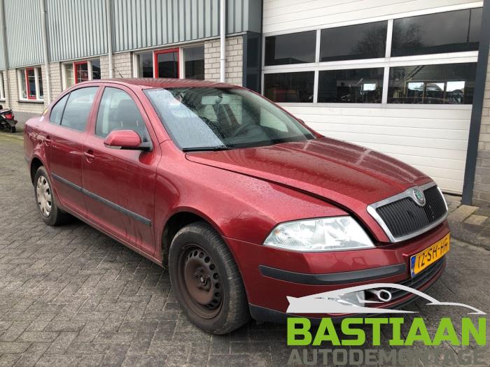 Skoda Octavia 2.0 FSI 16V Sloopvoertuig (2006, Rood)