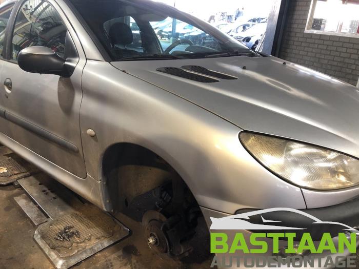 Peugeot 206 1.4 XR,XS,XT,Gentry Sloopvoertuig (2000, Grijs)