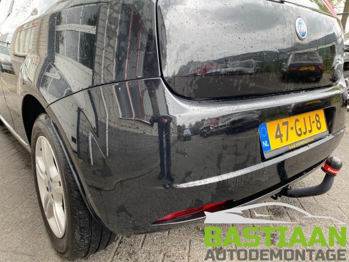 Fiat Grande Punto 1.4 T-Jet 16V Sloopvoertuig (2008, Zwart)
