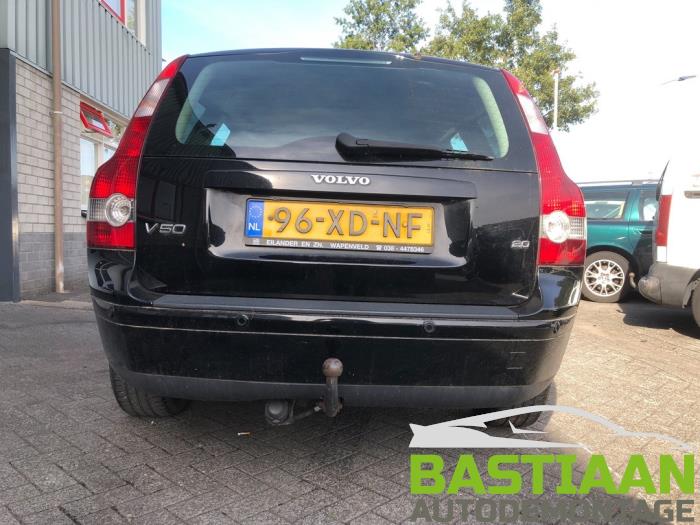 Volvo V50 2.0 16V Sloopvoertuig (2007, Zwart)