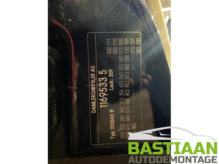 Mercedes C 2.0 C-200K 16V Sloopvoertuig (2002, Blauw)